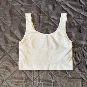 Jockey White Athletic Top